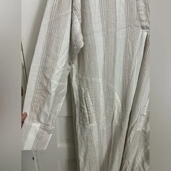 Free People Yumi Long Sleeve V-Neck Dress Midi Dress Size Small - Picture 7 of 11